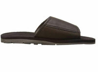 Wembley Men's Sporty Slide, Brown, Medium/8-9 M US