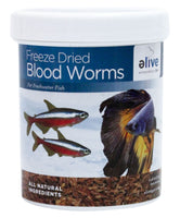 Elive Freeze Dried Bloodworms 13g Fish Food.46 oz