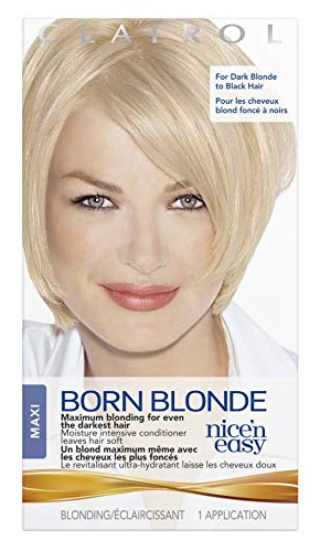 Born Blnd Maxi Size 1kit Clairol Nice & Easy Born Blonde Maxi Blonding Treatment