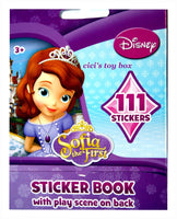 Sofia the First Sticker Book with Play Scene & 111 Stickers!