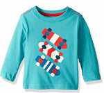 Crazy 8 Boys' His Li'l Long-Sleeve Graphic Tee, Skateboards, 6-12 Mo