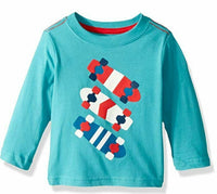 Crazy 8 Boys' His Li'l Long-Sleeve Graphic Tee, Skateboards, 6-12 Mo