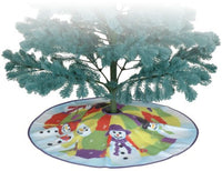 Premier Kites 80037 Tree Skirt, Welcome Snowmen, 28-Inch