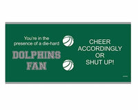 Tree-Free Greetings Dolphins College Basketball Ceramic Mug, 15-Oz