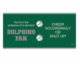 Tree-Free Greetings Dolphins College Basketball Ceramic Mug, 15-Oz