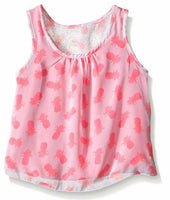 kensie Toddler Girls' Fashion Tank, Fuchsia, 2T