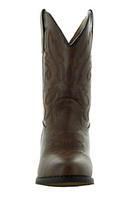 Country Love Little Rancher Kids Cowboy Boots K101-1001, Brown US 3.5 Little Kid