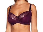 Curvy Kate Women's Ellace Balcony Bra Mulberry 30FF