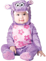 InCharacter Baby Girl's Huggable Hippo Costume, Purple, X-Small