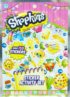 Shopkins Sticker Activity Set - Over 150 Stickers!!