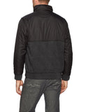 U.S. Polo Assn. Mens Standard Colorblock Sherpa Lined Fleece Hoodie, Dark Hea...