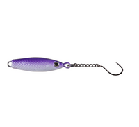 Johnson SNR1/16ICE-PPR Fishing Ice Snare Spoon, Purple Pearl, 1/16oz, 2g