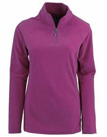 White Sierra Alpha Beta Quarter Zip Ii - Extended Sizes, Clover, 1X