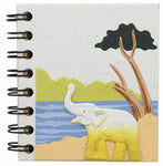 Mr. Ellie Pooh Small Notebook, White