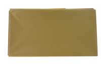 Firefly Imports Plastic Rectangular Table Covers, Gold, 54-Inch by 108-Inch