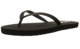 Reef Women's Stargazer Thong Sandal, Black/Black, 10 M US - New!