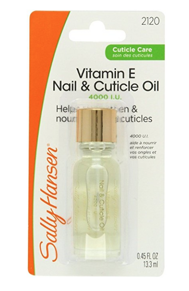 Sally Hansen Vitamin E Nail and Cuticle Oil, [2120], 0.45 fl oz -