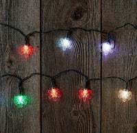 UltraLED Snowflakes Color Changing Light String, Multi-Color, 3.5-Feet