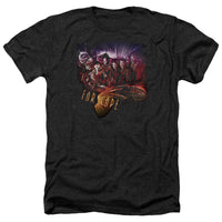 Trevco - Men's Farscape Cast Collage Graphic T-Shirt - Black Heather - Medium