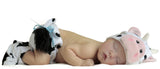 Princess Paradise Baby's Cuddly Deluxe Calf Diaper Cover Set, As Shown, 0/3M