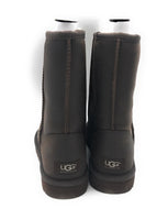 UGG Women's Classic Short Leather Boot, Brownstone, 9 US - New In Box