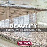 Weiman Granite Wipes - Cleans & Polishes All Solid Surface Countertops - 30 Ct.