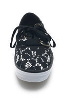 Keds Taylor Swift's Women's Champion Lace Sneaker Shoes, Black, 8.5 M US - NIB
