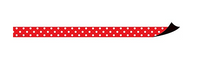 Teacher Created Resources Red Polka Dots Magnetic Strips