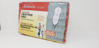 Sunbeam King-Size Microplush/Softtouch Heating Pad, 4 Heat Settings Damaged Box