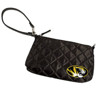 Littlearth NCAA Team Color Quilted Wristlet Missouri Tigers