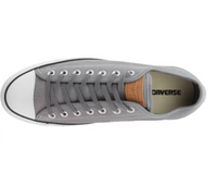Converse Chuck Taylor Low Top, Summer Woven Sneaker, Gray, 7.5 M, 9.5 W