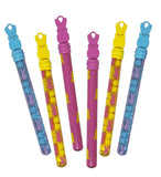 Little Kids PEEPS Giant Bubble Wand Party Pack (6-Pack), Yellow/Blue/Pink