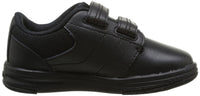 Crocs Uniform Shoe P Flat (Toddler/Little Kid), Black/Black, 12 M US Little Kid