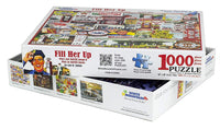 White Mountain Puzzles Fill Her Up - 1000 Piece Jigsaw Puzzle