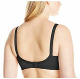 Naturana Women's Plus-Size Soft Cup Molded Non-Wired Minimizer Bra, Black, 36D