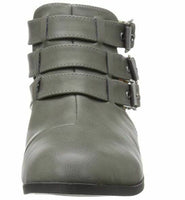Qupid Women's Static-17 Boot, Grey, 6.5 M US