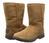 UGG Women's Michaela Chestnut Brown Suede Boot, 10 B (M) - New In Box