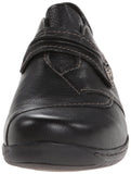 Earth Women's Savin Flat,Black Calf Leather,8 W US