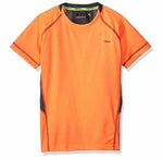 RPX Boys Slim Size Ss Training Shirt, Orange Medium