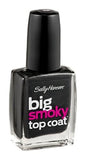 Sally Hansen Treatment Big Smoky Top Coat Nail Color, 0.4 Fluid Ounce