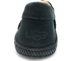 UGG Women's Amila Moccasin Suede Slippers Shoes, Black, 5 B(M) US - New In Box