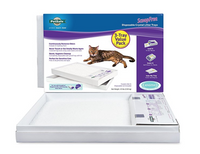 3 Pack PetSafe ScoopFree Self-Cleaning Cat Litter Box Tray Refills