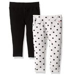 Limited Too Little Girls' 2 Pack French Terry Legging 4