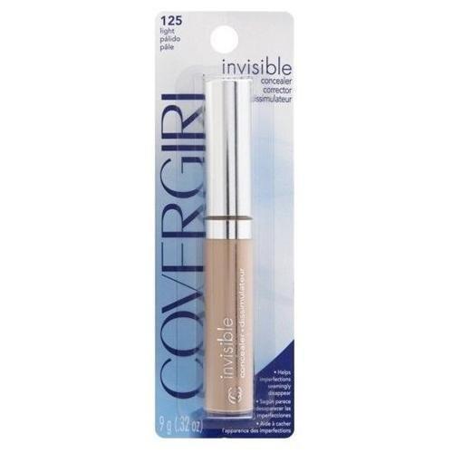 CoverGirl Clean Invisible Concealer, Light 125, 0.32 oz